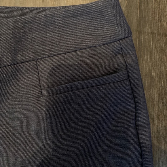 Ann Taylor factory blue grey ankle‎ trousers. Worn about 3x - Picture 3 of 4
